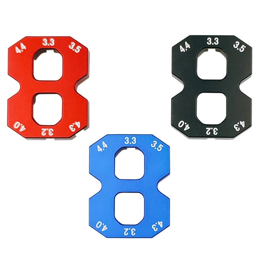 BIKERSAY BT058 Bicycle Spoke Wrench Wheel Ring Steel Wire Winding Tool(Blue) by BIKERSAY