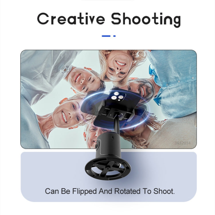 P01 360 Rotation Follow-up Gimbal Stabilizer With a 1/4-inch Interface (Pink) by buy2fix