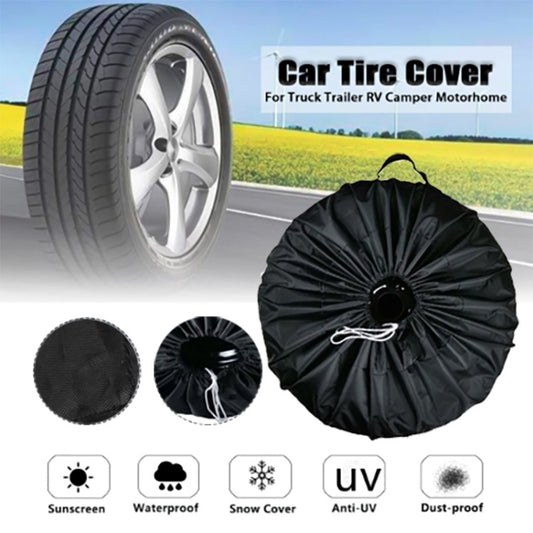 1PCS/Set S Waterproof and Dustproof Car Spare Tire Cover Tire Protector by buy2fix
