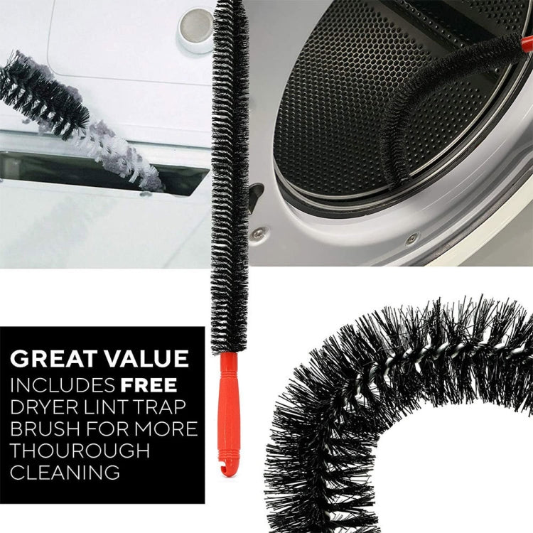 Extendable Bendable Electric Drill Chimney Brush Hood Interior Duct Brush, Size: 410mm x 15 Rods by buy2fix