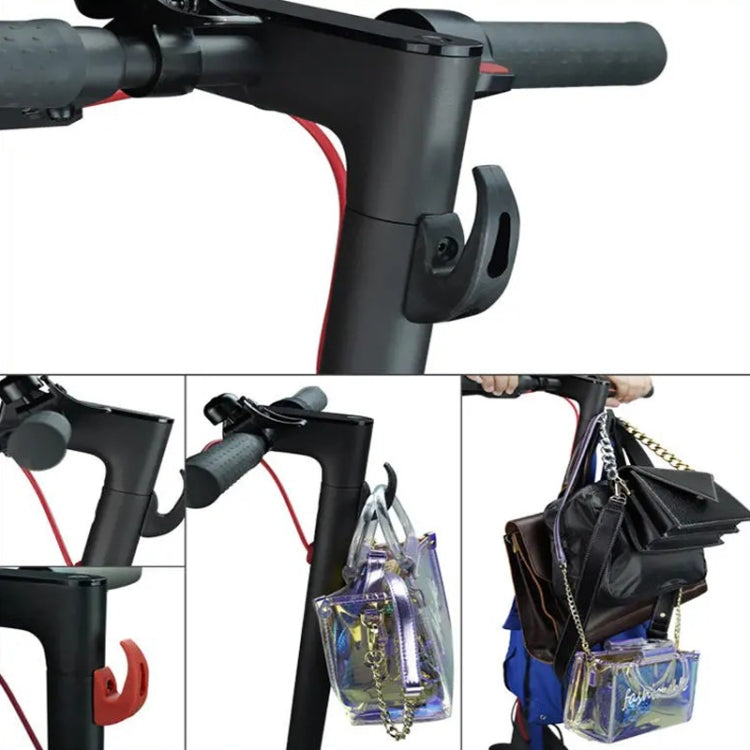 2pcs For Xiaomi M365 Series Electric Scooter Universal Storage Hook(Black) by buy2fix