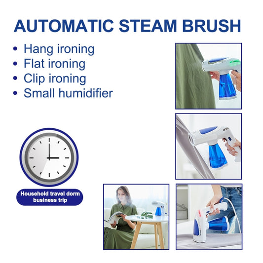 1600W Handheld Folding Iron Mini Steam Iron, Color: White Single Gear(UK Plug) by buy2fix