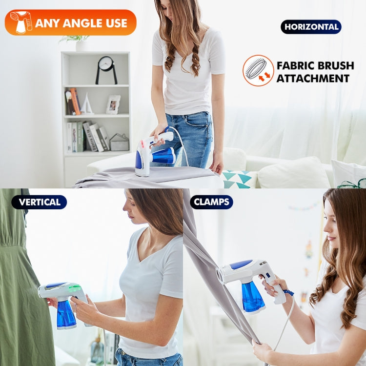 1600W Handheld Folding Iron Mini Steam Iron, Color: White Single Gear(US Plug) by buy2fix