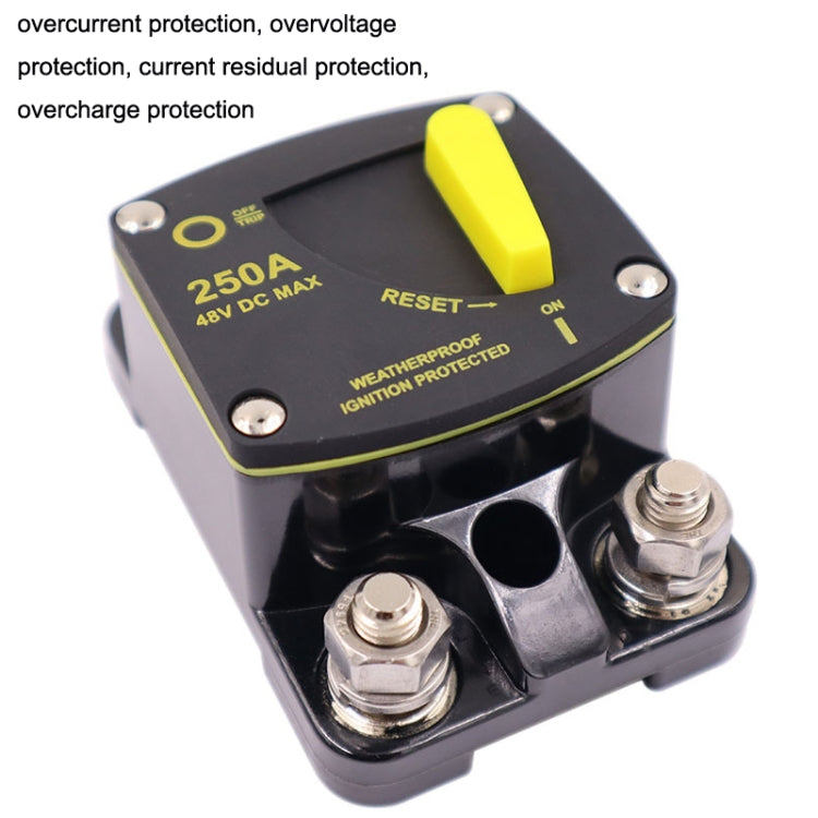 300A CB6 Car RV Yacht Audio Restore Insurance Holder Switch by buy2fix