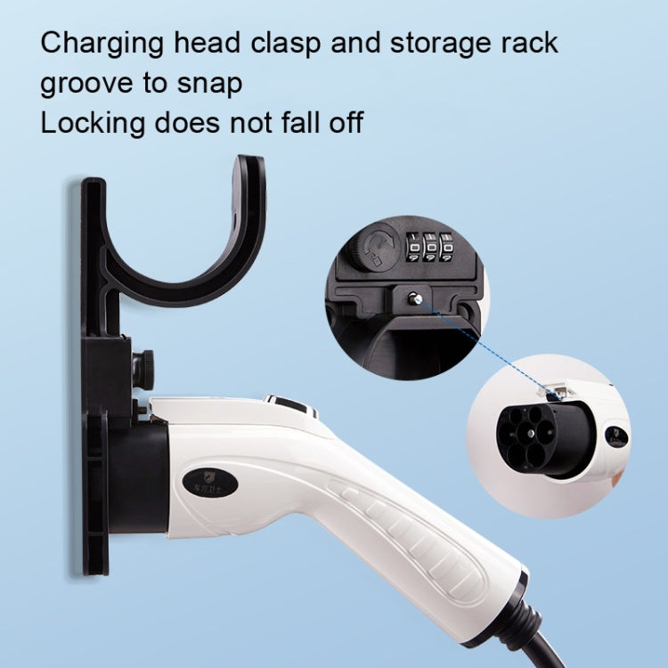 For Tesla Charging Pile Anti-Theft Protection Rack, Style: With Password by buy2fix