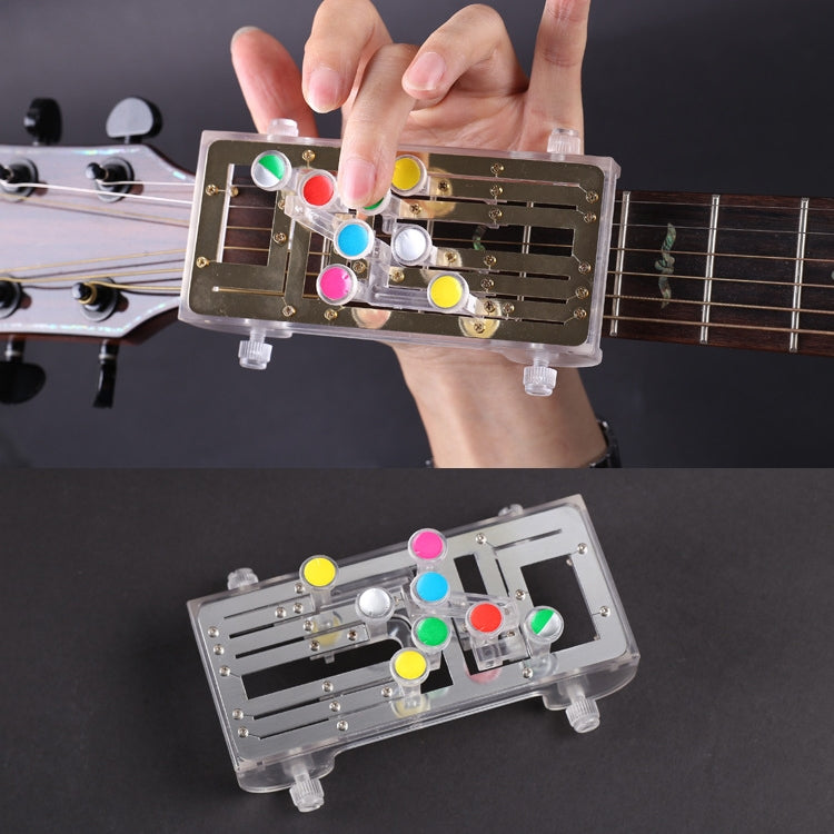 Folk Ukulele Guitar Chord Assist Beginners Guitar Boosters(Gold) by buy2fix