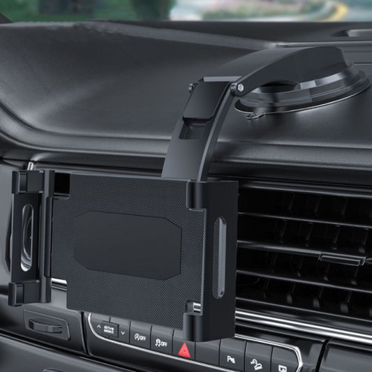 Multifunctional Car Dashboard Suction Cup Phone Clip Folding Holder, Model: KS06+Adhesive tray by buy2fix