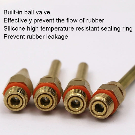 Hot Melt Glue Tool Copper Nozzle Fine Hole Dispensing Head, Size: 2.0x34mm by buy2fix