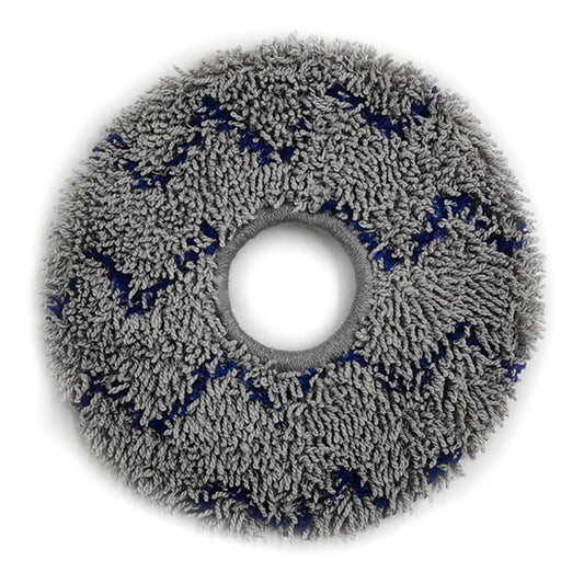 For Ecovacs Deebot N9+ 2pcs Robot Vacuum Cleaner Steam Mop Cloth(Ripple) by buy2fix