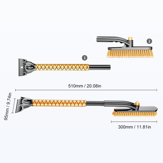 ST-3909 SUITU Removable Snowproof Shovel Sweeping Snow Brush by SUITU