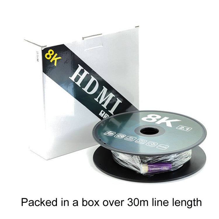 HDMI 2.1 8K 60HZ HD Active Optical Cable Computer Screen Conversion Line, Cable Length: 8m by buy2fix