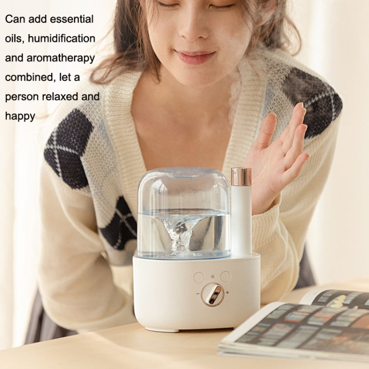 Large Capacity Humidifying Aromatherapy Machine Home Automatic Fragrance Sprayer With Night Light(Green) by buy2fix