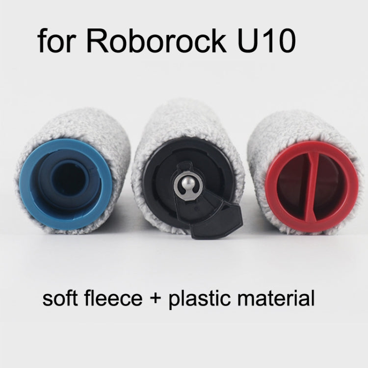 For Roborock U10 3 In 1 Sweeping Robot Roller Brush Accessories by buy2fix