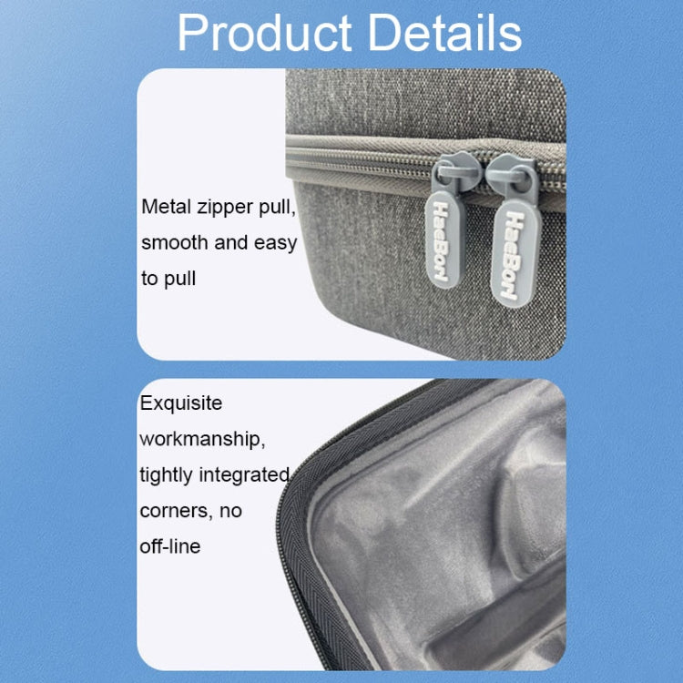 For Pico 4 HBV-494 EVA Anti-shock and Drop-proof VR Glasses Storage Bag(Grey) by buy2fix