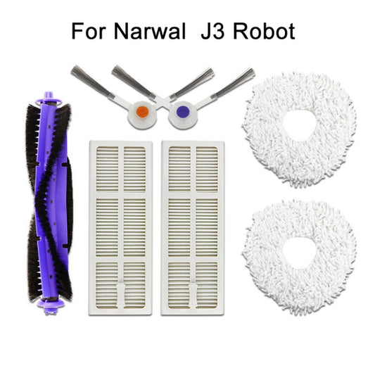 For Narwal Clean Robot J3 Spare Part Accessory 3pcs Dust Box Block by buy2fix