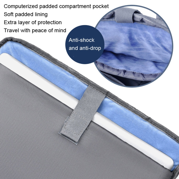 OUMANTU 020 Event Computer Bag Oxford Cloth Laptop Computer Backpack, Size: 14 inch(Dark Gray) by OUMANTU