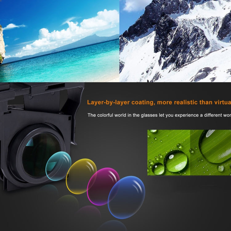 Vr fold V1 Panoramic View Convenient Folding VR Glasses(Black) by Vr fold