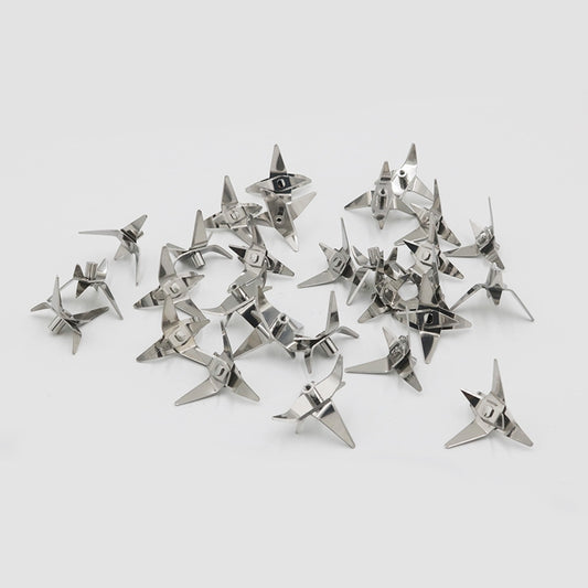 50 PCS CA-22 Short Axis Six Leaf Mixing Knife Juicer General Accessories Stainless Steel Blade by buy2fix