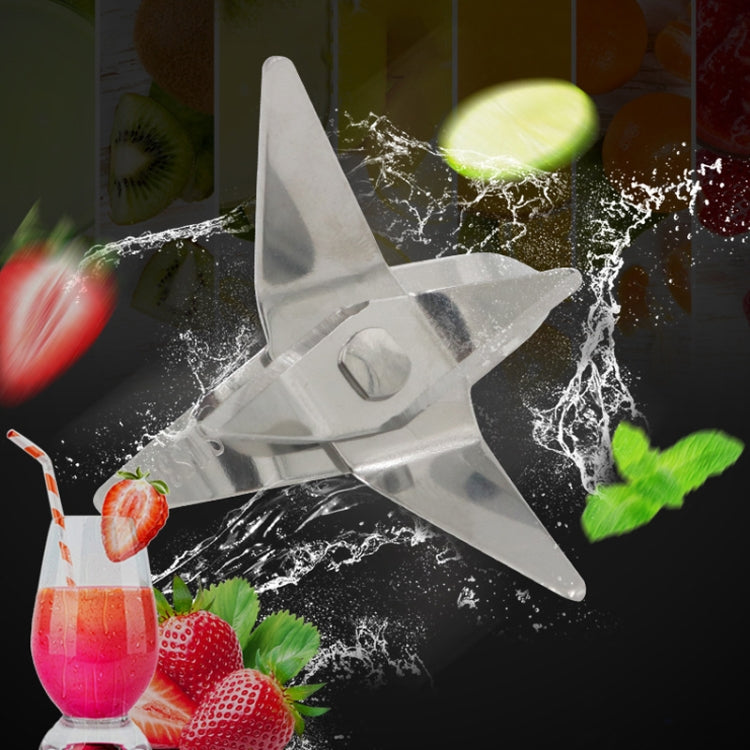 50 PCS CA-22 Short Axis Six Leaf Mixing Knife Juicer General Accessories Stainless Steel Blade by buy2fix
