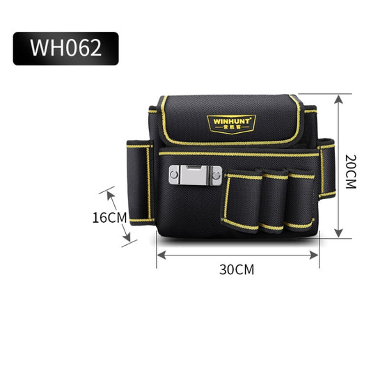 WINHUNT Thickened Canvas Multifunctional Hardware Tool Bag, Model: WH062 by WINHUNT
