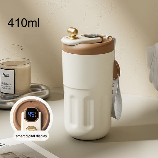 Relea JV012237 Portable Stainless Steel Coffee Insulation Cup, Style: Digital Model (White) by buy2fix