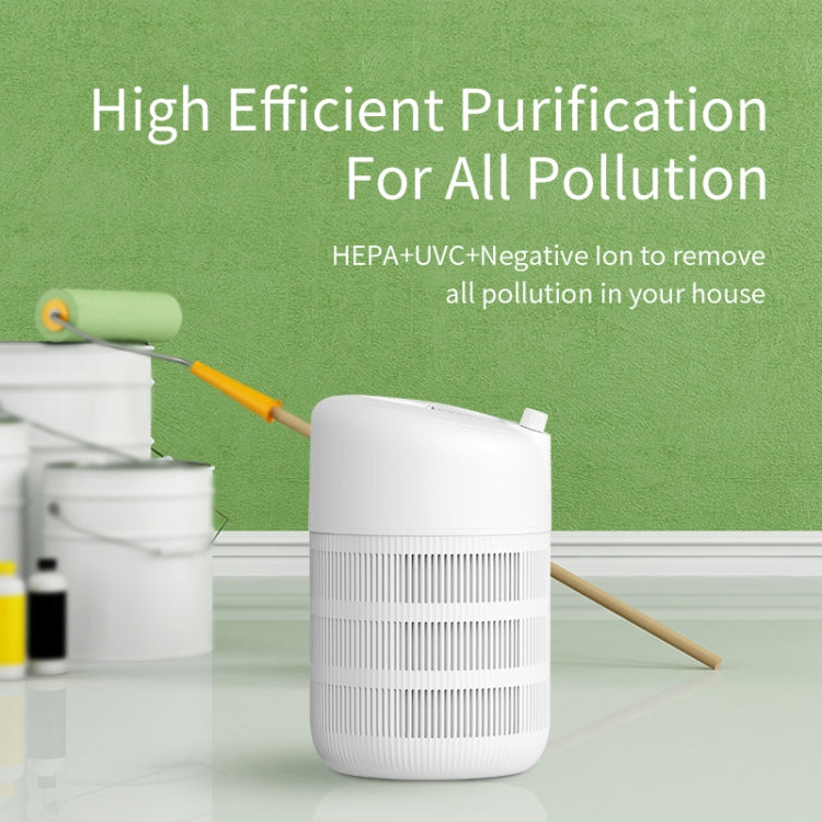 KJ290 Home Negative Ion Air Purifier(Minimalist EU Plug) by buy2fix
