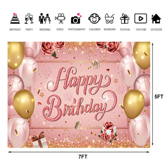 1.5m x 2.1m Children Birthday Party Venue Layout 3D Digital Studio Photography Background by buy2fix