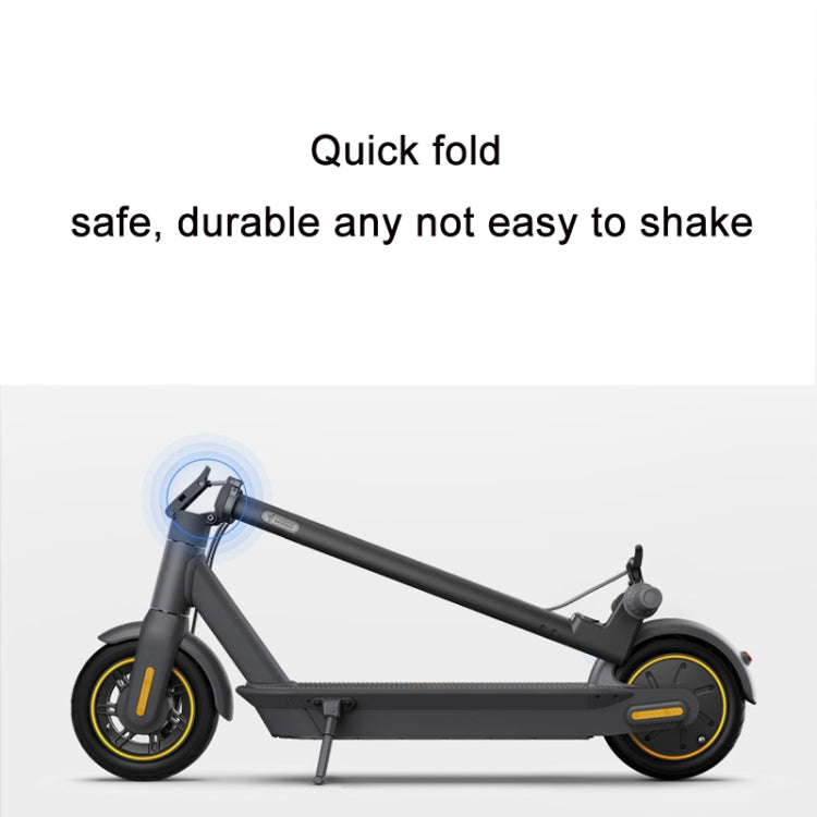 For Ninebot MAX G30 Electric Scooter Folding Spanner Buckle(Black) by buy2fix