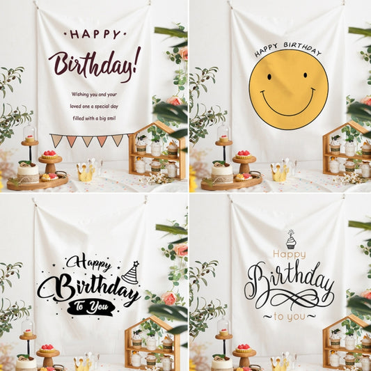 GT282 Birthday Background Cloth Party Scene Arranges Children Photos, Size: 150x200cm Velvet Cloth(4) by buy2fix