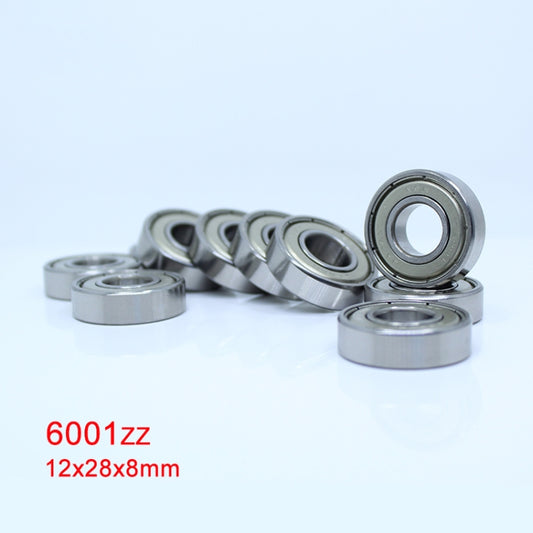 6001zz 20pcs Miniature Bearings Silent Deep Groove Ball Bearings by buy2fix