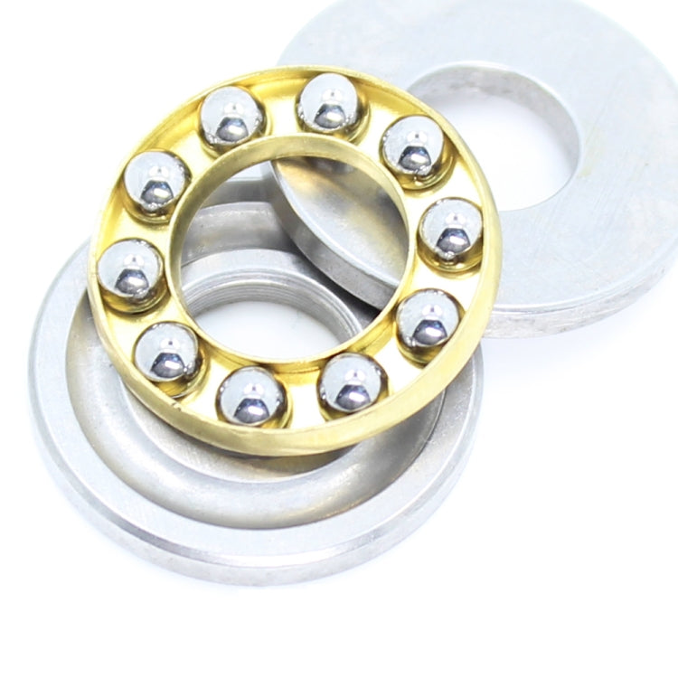 20pcs 3x8x3.5mm Plane Thrust Ball High-temperature Resistant and High-loading Bearings(F3-8M) by buy2fix