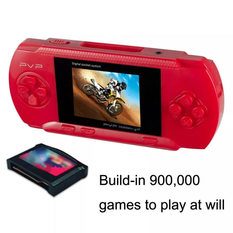 DG-172 Children Palm Gaming Machine Plug Card Mini 2.4 Inch Color Screen Classic Intellectual Game Console(Red) by buy2fix