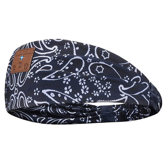 Sleep Headphones Wireless Headband for Training Yoga Running Sleeping Meditation(Deep Blue) by buy2fix