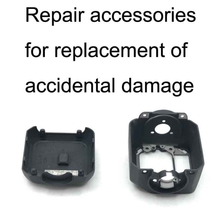 For DJI Mavic 3 Head Camera Frame Back Covering + Lens Frame(Black) by buy2fix