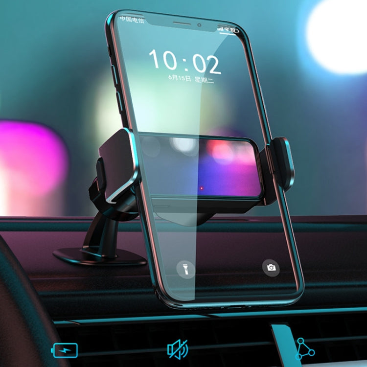 Car Air Outlet Smart Navigation Electric Mobile Phone Holder, Color: 661 Clamping by buy2fix