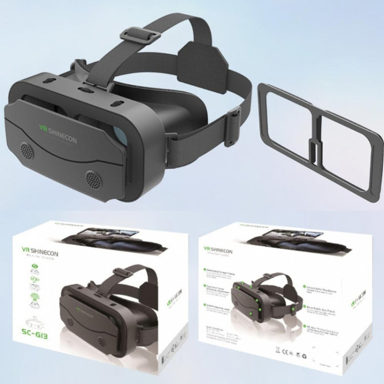 VRSHINECON G13 Virtual Reality VR Glasses Mobile Phone Movie Game 3D Digital Glasses(Black) by VRSHINECON
