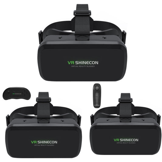 VR SHINECON G06A+B01 Handle Mobile Phone VR Glasses 3D Virtual Reality Head Wearing Gaming Digital Glasses by VR SHINECON