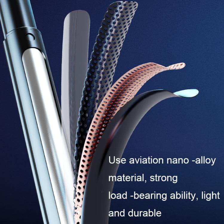 360-degree Rotating Foldable Bluetooth Selfie Sticks Live Stand, Spec: P220 TK (Single Clip) by buy2fix