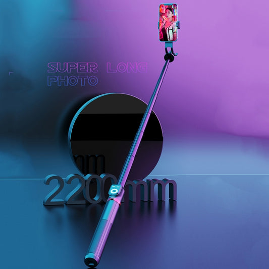 360-degree Rotating Foldable Bluetooth Selfie Sticks Live Stand, Spec: P225 TK (Single Clip) by buy2fix