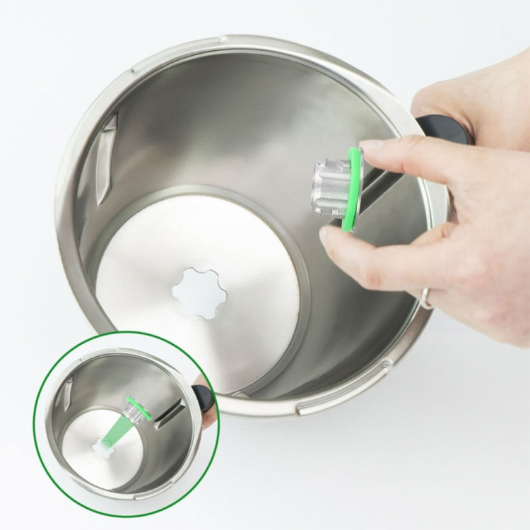 For Thermomix TM31 Mixer Cutter Head Cover Rotating Blade Replacement Parts by buy2fix