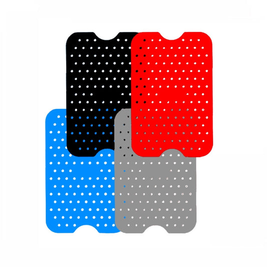 For NINJA DZ201 DZ401 Air Fryers 2pcs Silicone Pad Rectangular Liner(Grey) by buy2fix