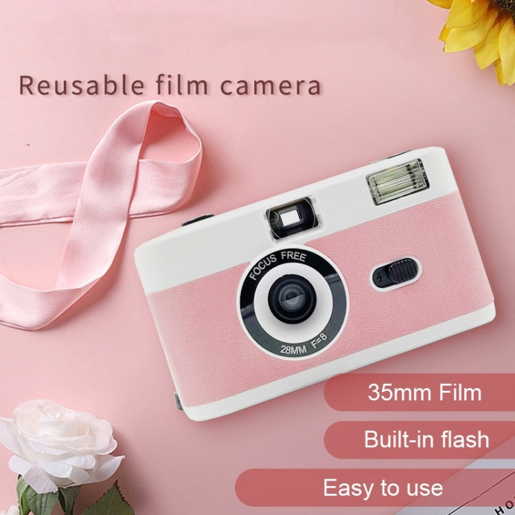 R2-FILM Retro Manual Reusable Film Camera for Children without Film(Black+White) by buy2fix