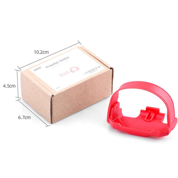 BRDRC DJI-8936 For DJI Mavic Mini / Mini 2 / Mini SE Beam Paddle Device Propeller Blade Retainer(Red) by BRDRC
