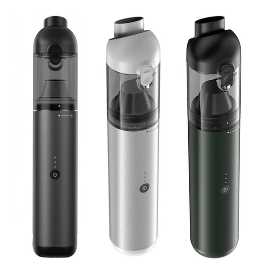 P03 16000Pa Strong Suction High Power Portable Handheld Wireless Car Vacuum Cleaner(Silver White) by buy2fix