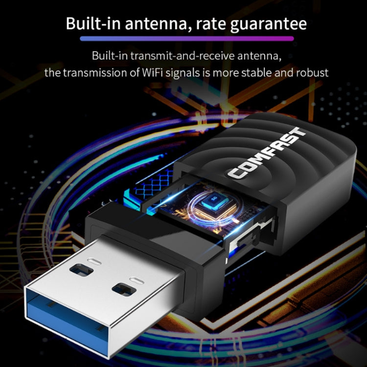 Driver-free USB Wireless Gigabit Network Card WIFI Transmitter Receiver by buy2fix