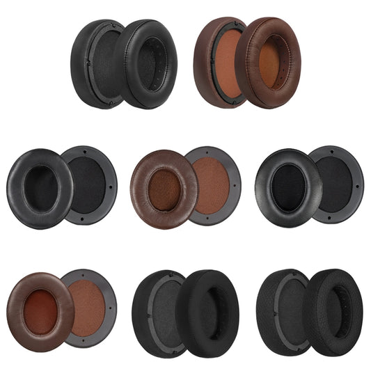 For Edifier W855BT 2pcs Headset Soft and Breathable Sponge Cover, Color: Brown Protein by buy2fix