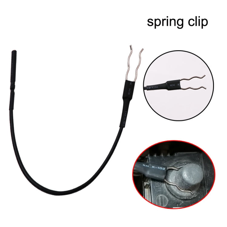 Pure Copper Battery Holder Car Leakage Detection Tool Measuring Leakage(Black) by buy2fix