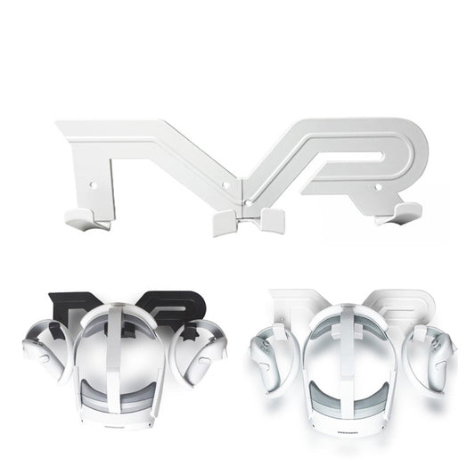 Wall Bracket Display Stand For Meta Quest 2/Pico Neo 3/Pico 4/Pro VR Accessories(White) by buy2fix