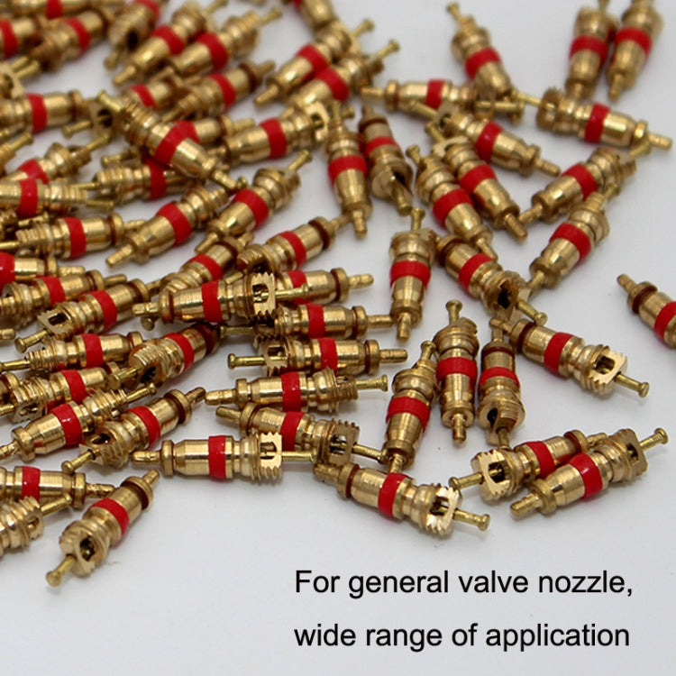 10pcs /Set Valve Core Gas Needle Car Tires Universal Vacuum Tire Exhaust Valve(Pure Copper) by buy2fix
