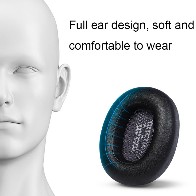 2pcs Headphone Sponge Case For JBL Live 650BTNC/660/E65BTNC/Duet NC(Net Gray) by buy2fix